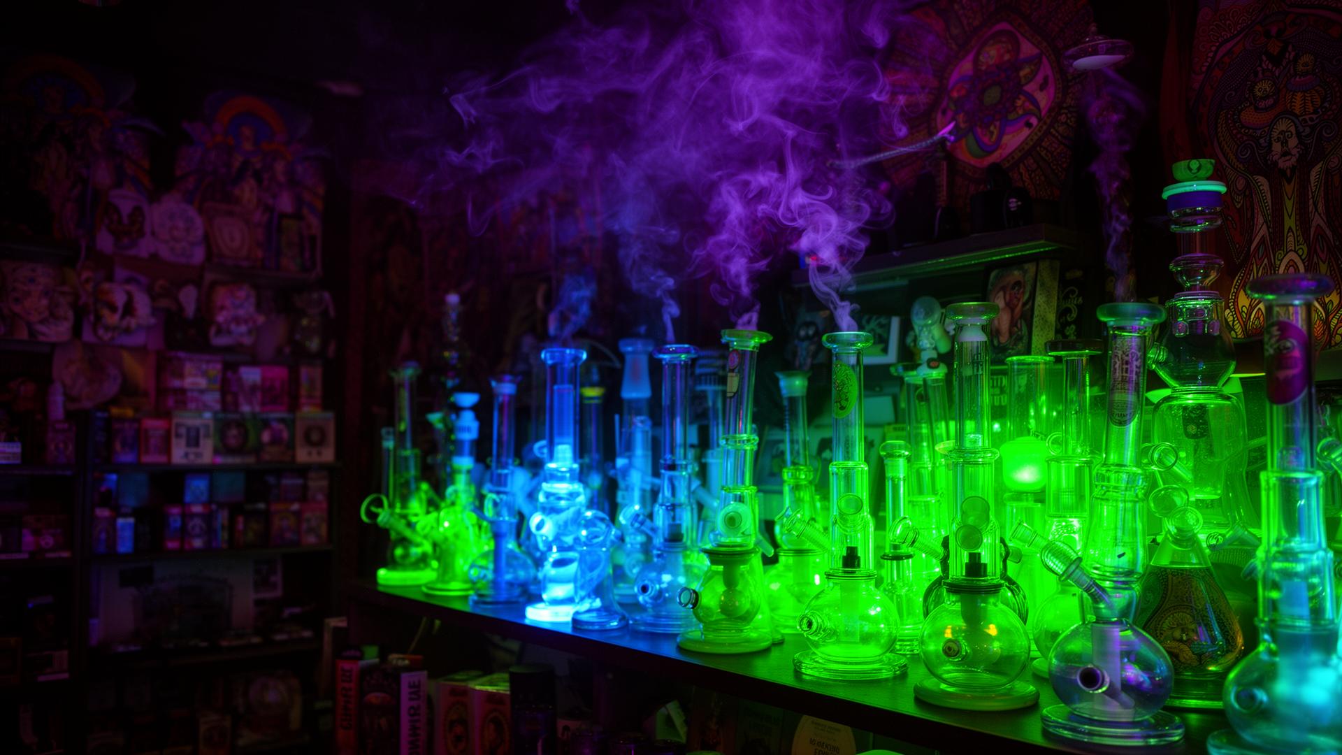 Inside a psychedelic Eastern Kentucky smoke shop